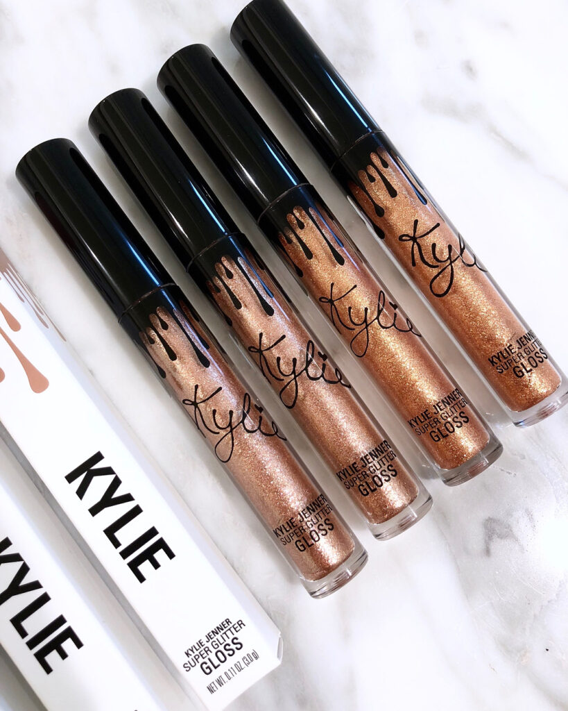 Super Glitter Gloss  Now Available on KylieCosmetics.com @kyliecosmetics...