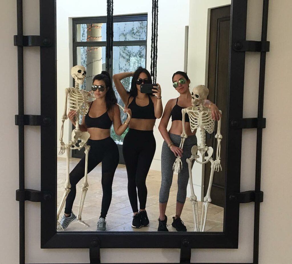 Just a bunch of skinny bitches hanging out....