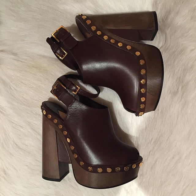 Trend alert: clogs. In love. #tomford...