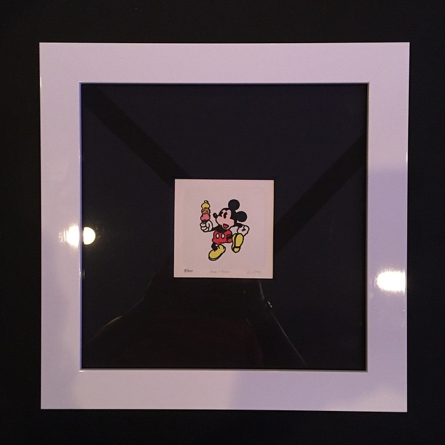 Original hand drawn card that Walt Disney sent out for Christmas back in the 50s...