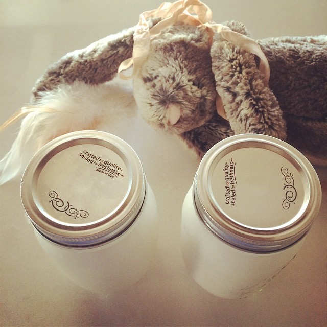 Fresh vanilla almond milk. Happy Sunday!...