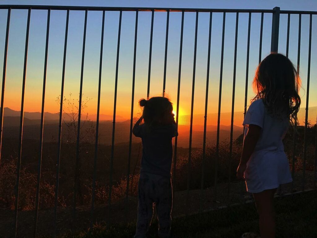 my sun, and my daughter ;)...