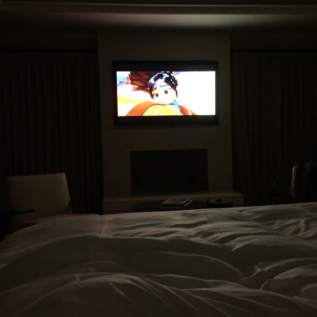 Wreck-It Ralph kind of Friday night. ...