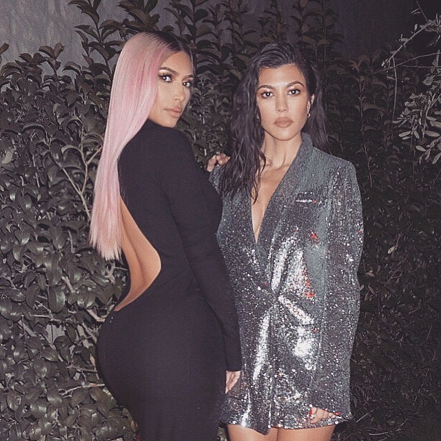 Oscar Night with @kourtneykardash...