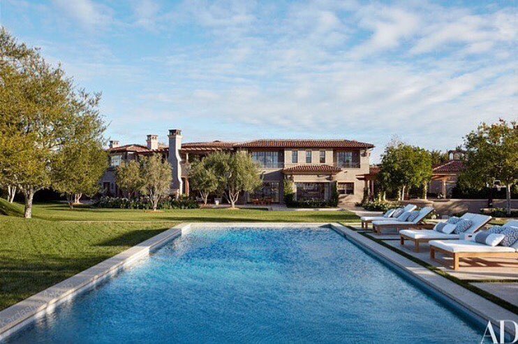 Architectural Digest. Landscape architecture by James Hyatt Studio....