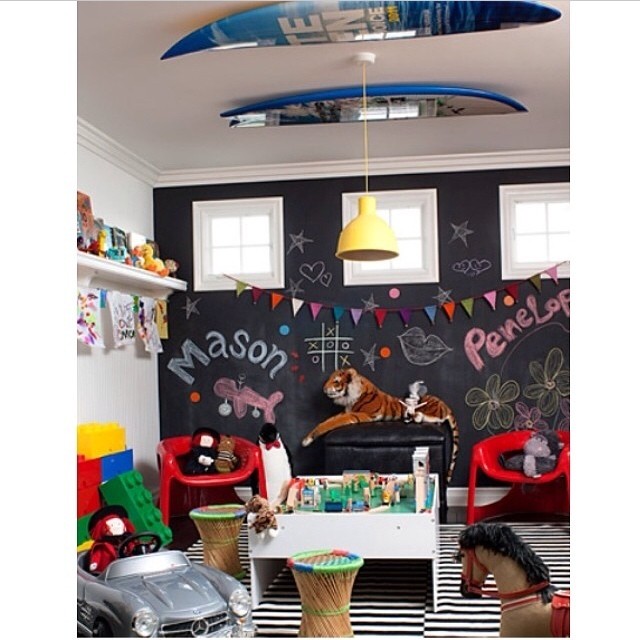 Playroom, fun room, make a mess room! For @instylemagazine ...