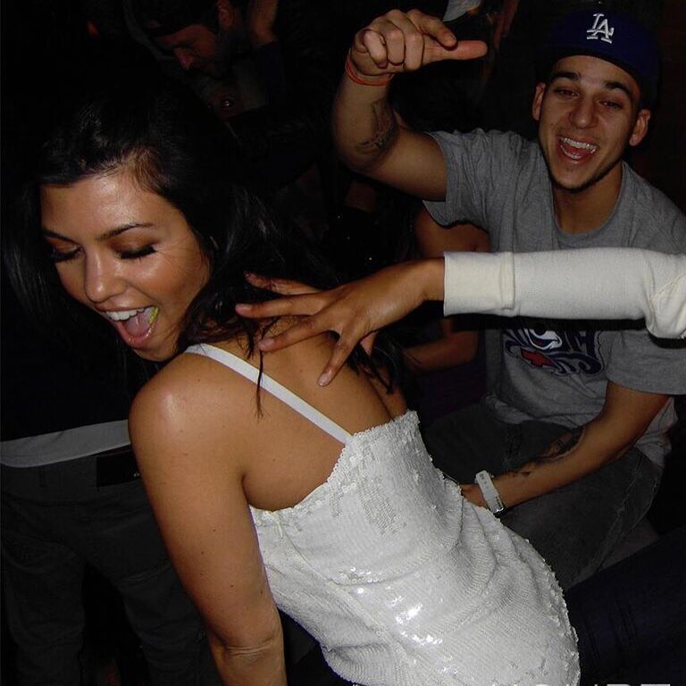 #TBT: Up in the club with @robkardashian ...