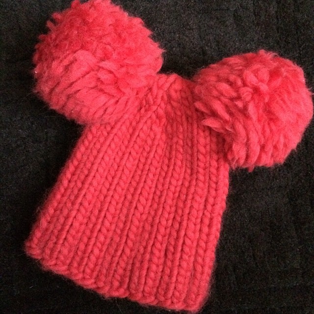 My cute little Eugenia Kim purchase from DASH NYC! It's freezing outside!...
