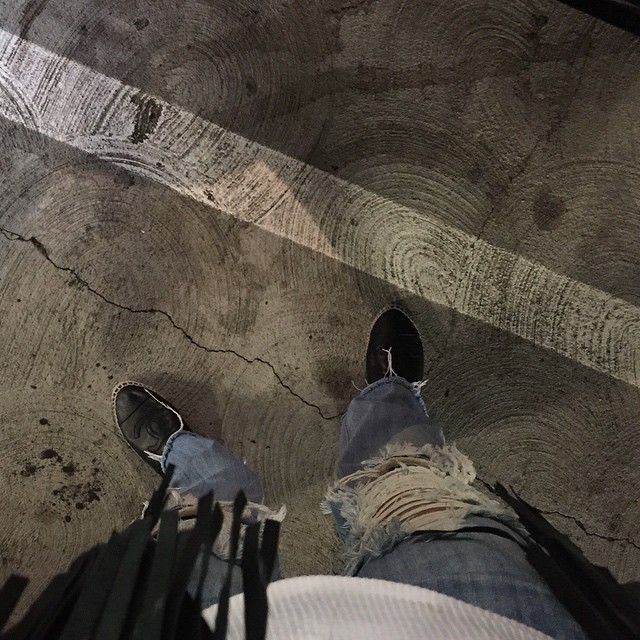 Parking lot vibes....