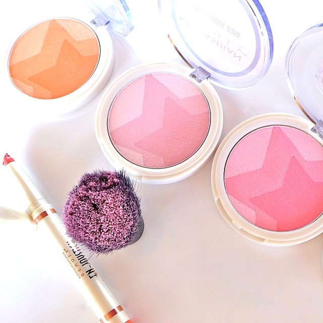 Blushing!! Which color is your favorite? #kardashianbeauty #blush #beauty #ultab...
