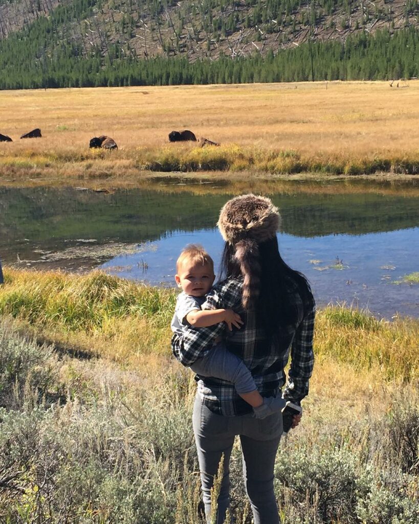 Yellowstone National Park. #lonemountainranch #justcallmedavycrockett...