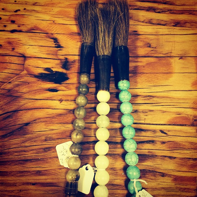 Old calligraphy brushes. #vintage #hunting...