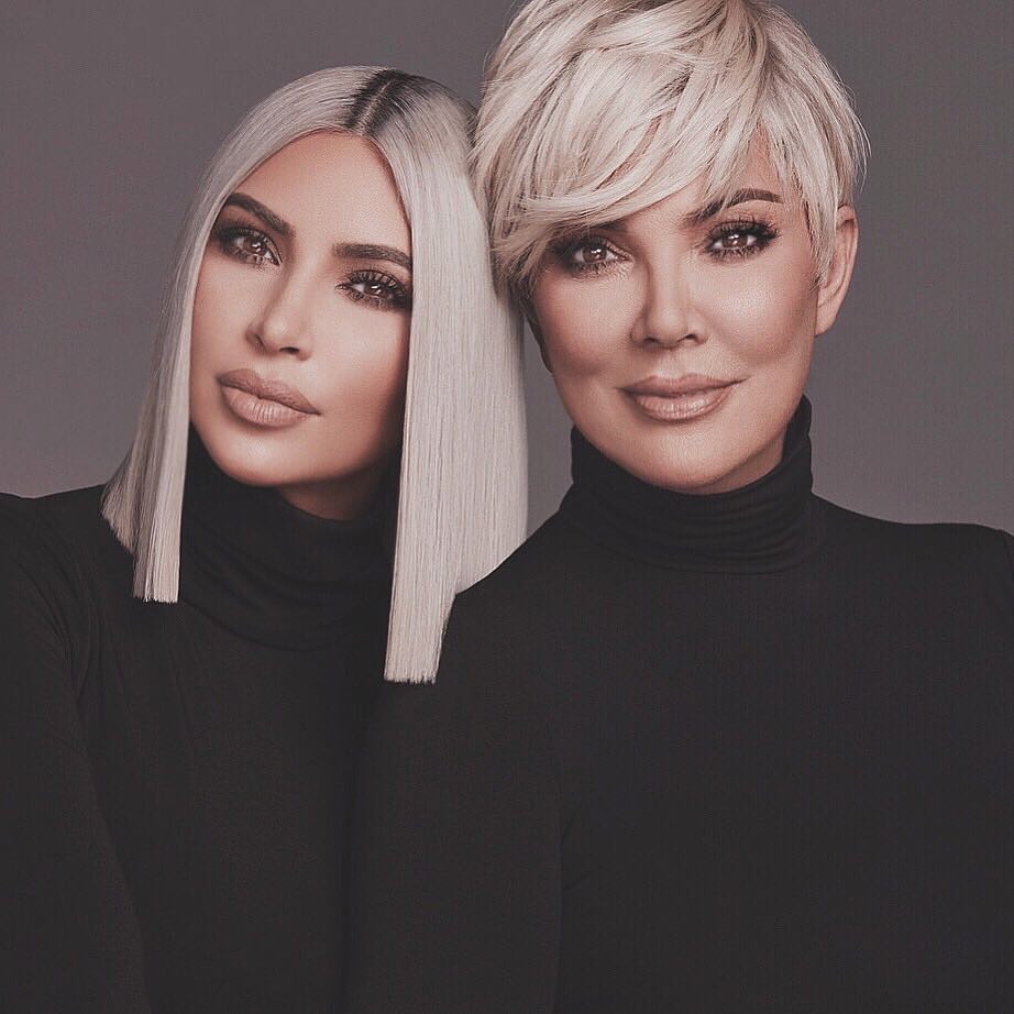 I’m so grateful for my mom and grandma for doing this shoot with me as my @kkwbe...