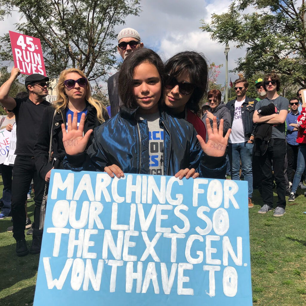 #MarchOfOurLives it’s so powerful and emotional.... looking around at all these ...
