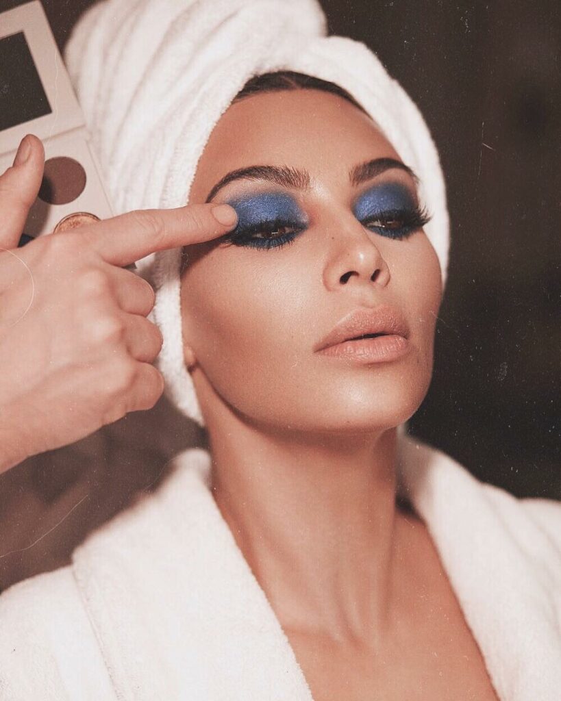 A Metallic cobalt blue called Libra is a shade in our palette. @makeupbymario & ...