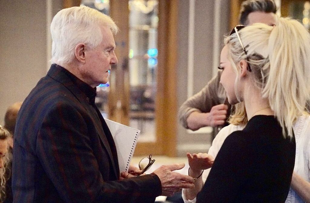 last week in london w sir derek jacobi. got caught having a moment  ((yes y’all,...