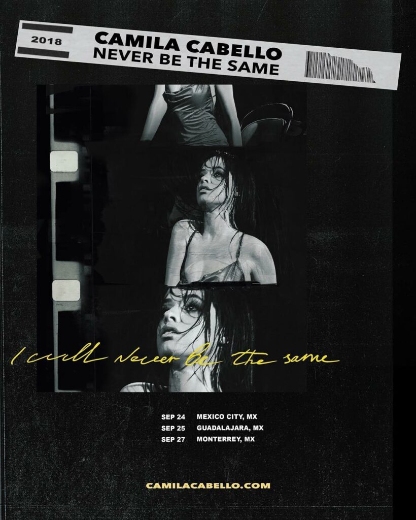 Camila Cabello: VIVA MEXICO CABRONES!!!! so excited to play THREE shows in mi mexico lindo y que… VIVA MEXICO CABRONES!!!! so excited to play THREE shows in mi mexico lindo y que...