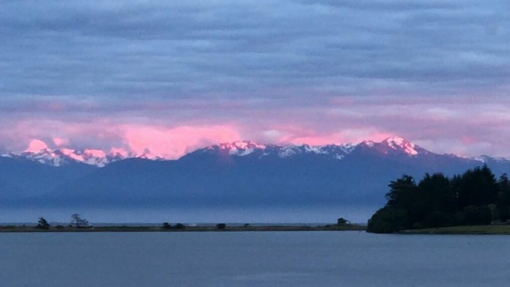 pink fairytale fire clouds...