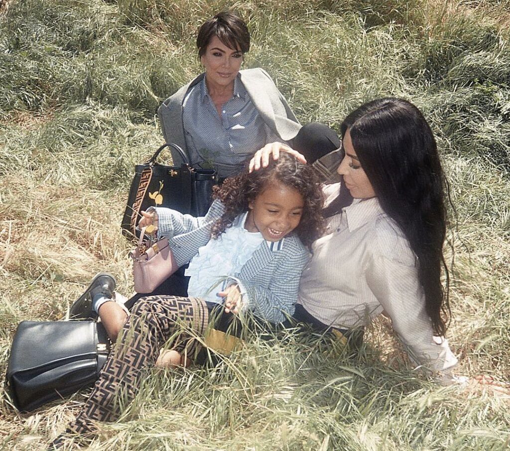 3 generations @fendi  #MeAndMyPeekABoo...