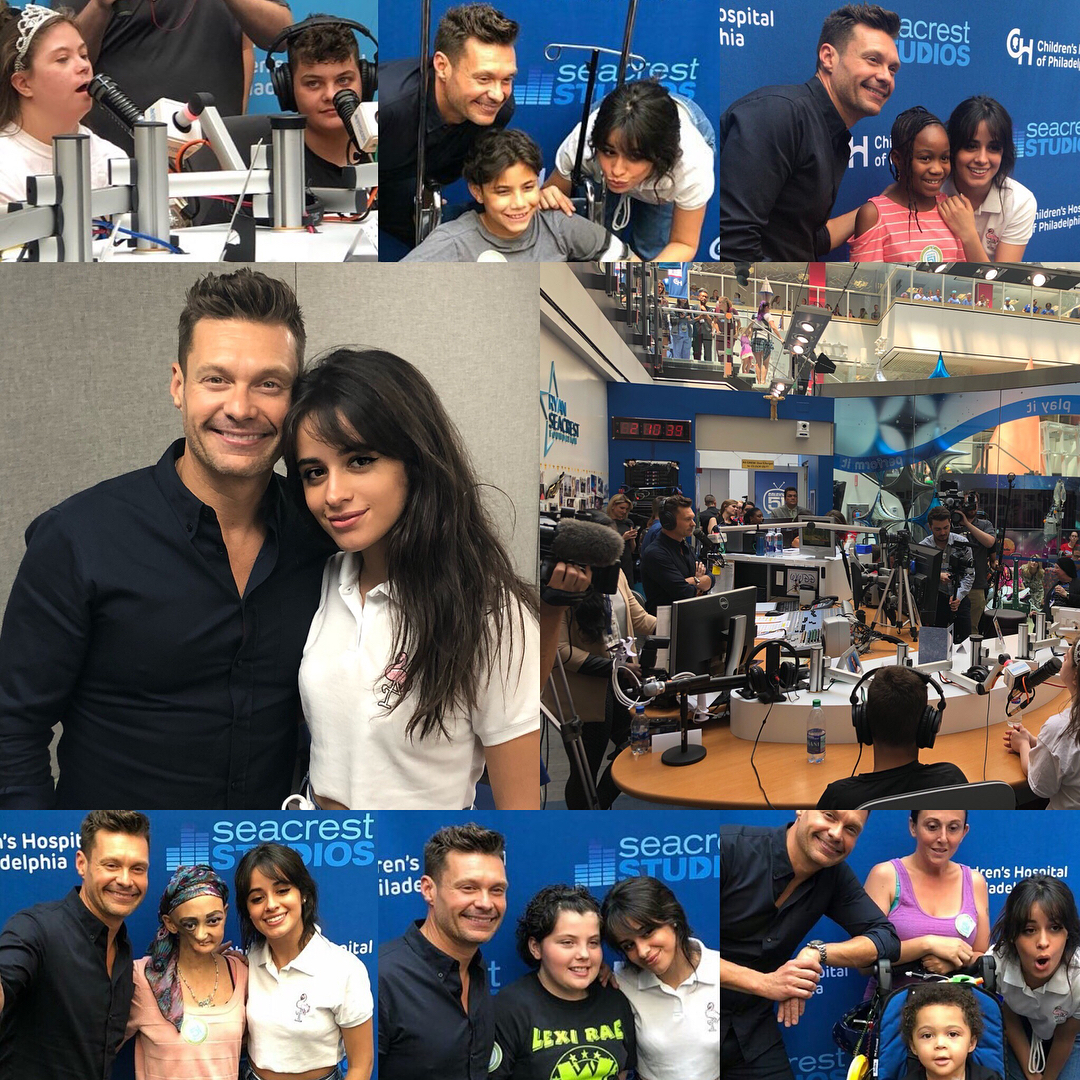 Camila Cabello the Ryan Seacrest foundation does a beautiful thing for