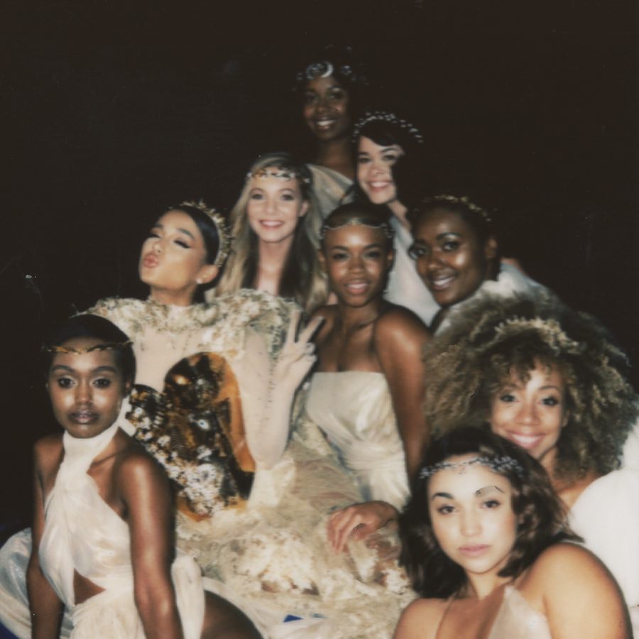 goddesses.  hour n a half. #GodIsAWomanVideo #GodIsAWomanOutNow...