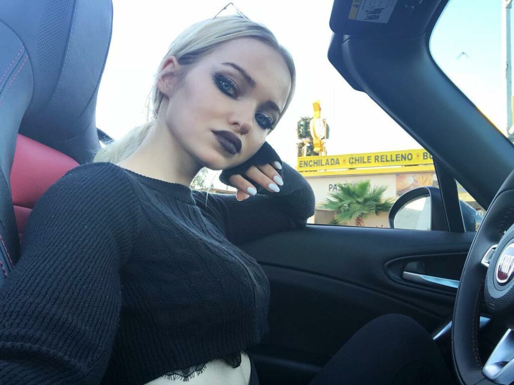 in other news; i got a convertible & black lipstick is a daytime look. thank you...