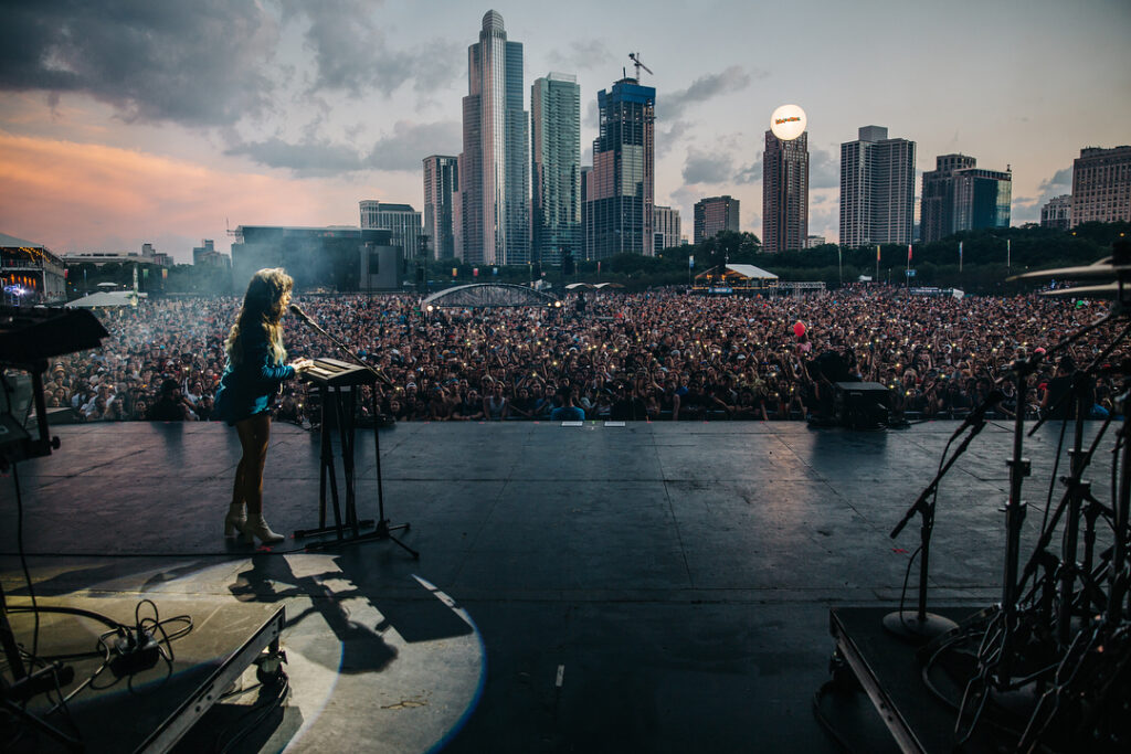 every time i play a festival i have an underlying fear that only 3 people will b...