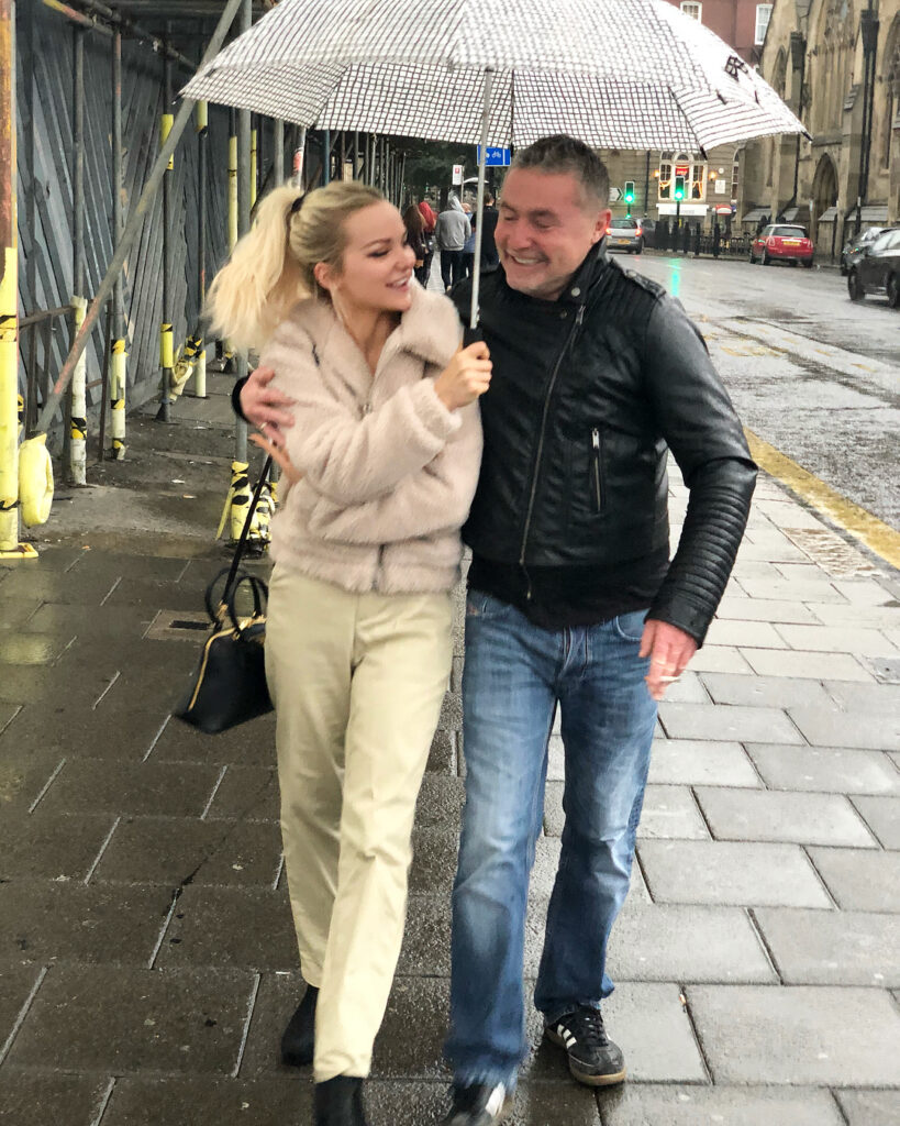 just me and my best pal David O’Hara our for a wee wander #wee...