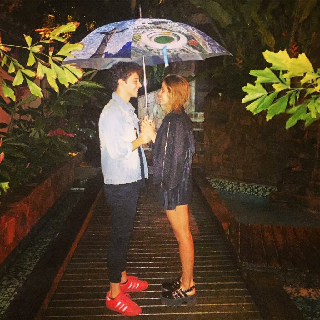 Último día en Brasil y llueve !  pero a nosotros no nos importa nada !...