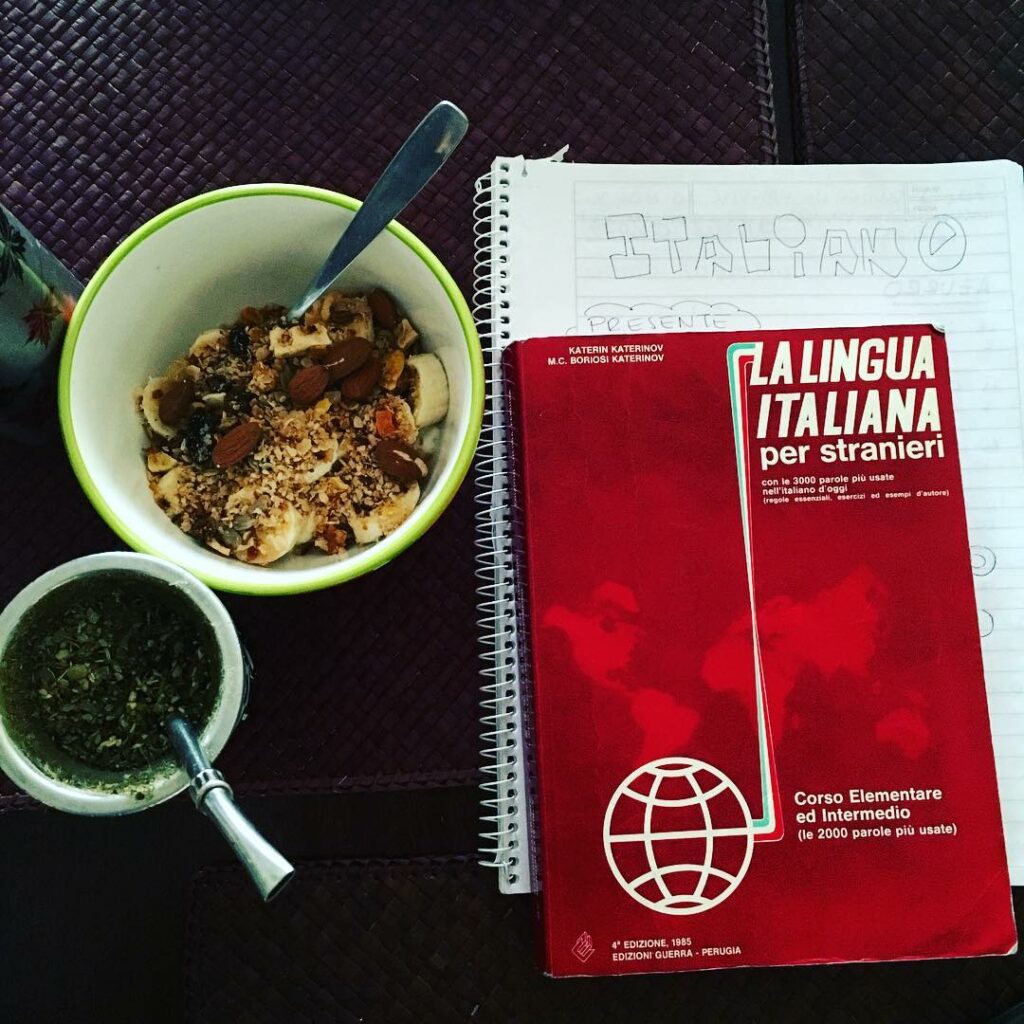 Buen día! Él bowl de la energía + clase de italiano! ...