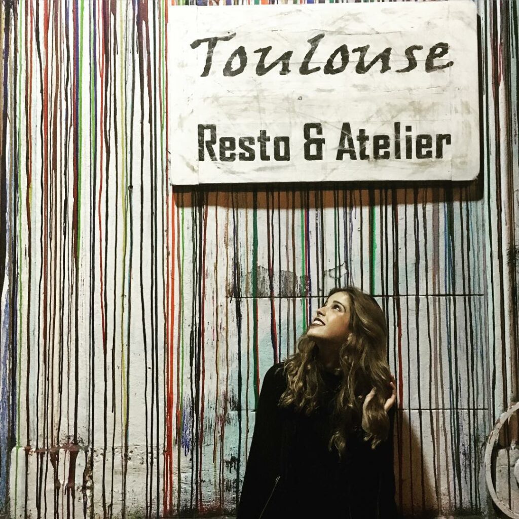 Feliz en @toulouse_resto_atelier comiendo riquísimo ! Saben porque me gusta tant...