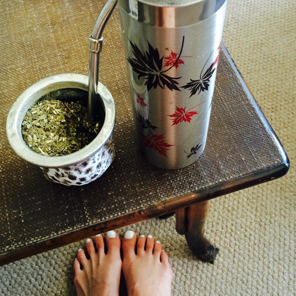 Volvimos !  mate y yo...