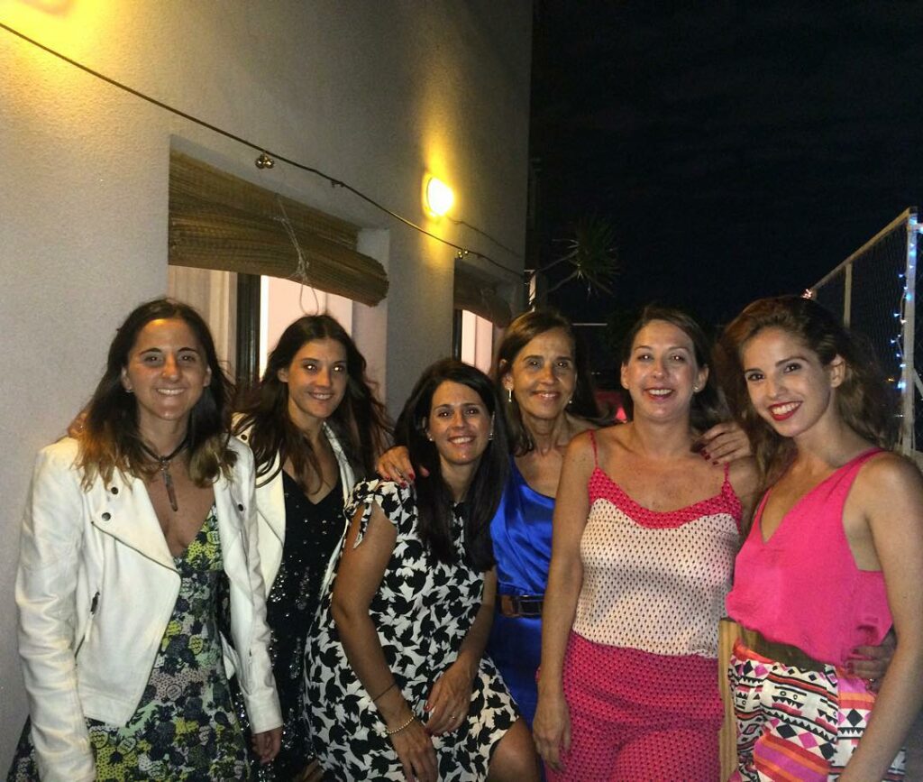 Navidad !  hermanas y mamá ...