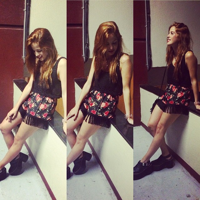 Lista para el concierto de #Chayanne look by @guillerminaregalado #candemolfesel...