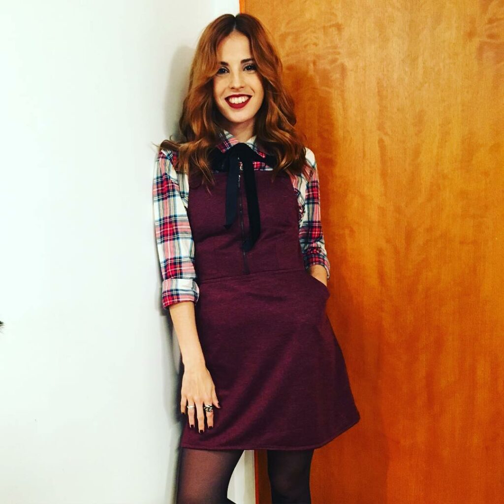 Lista para el programa de hoy  Total look @muaaoriginal  Les gusta?...
