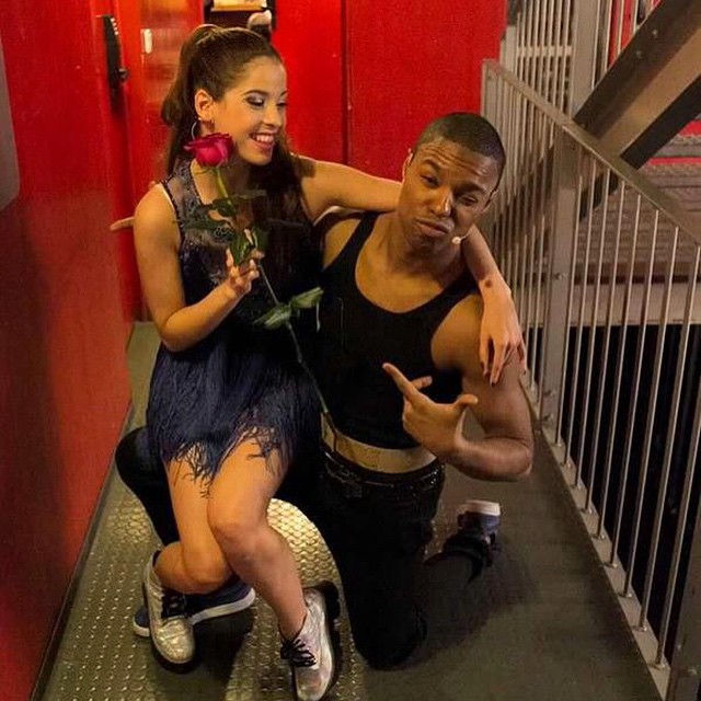 Brodway y Cami listos para el chow ! @samuknascimento ...
