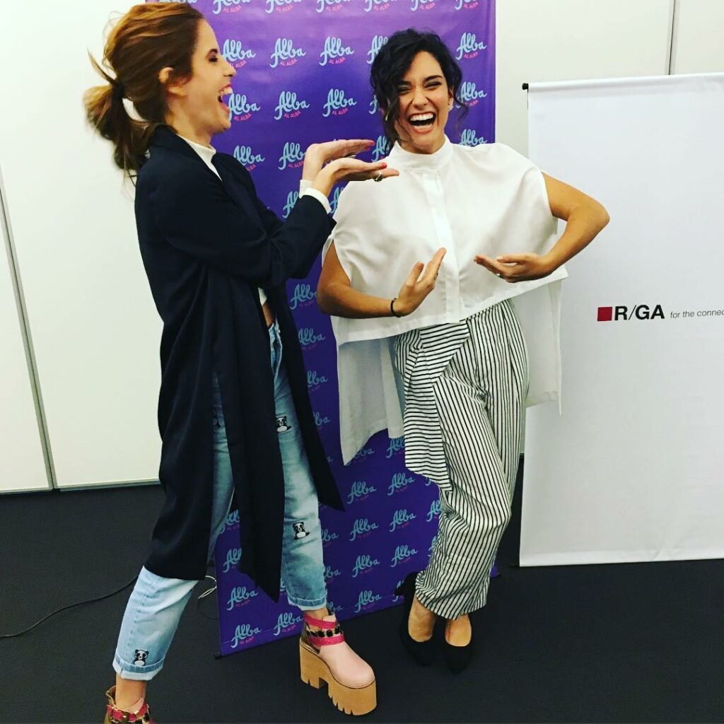 Hoy acompañando a mi gran amiga gran que amo con el alma @soyalbariconavarro #Al...