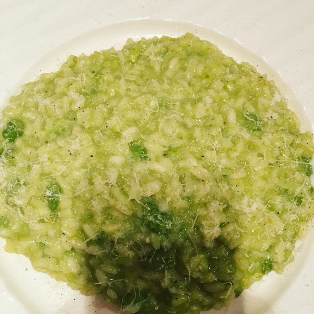 Risotto de esparragos by @ruggeropasquarelli ...