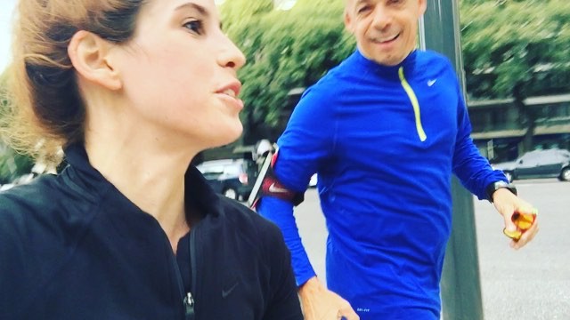 Buen día ! Se arranca la mañana corriendo con @coach_cocosuarez  falta poco 21k ...