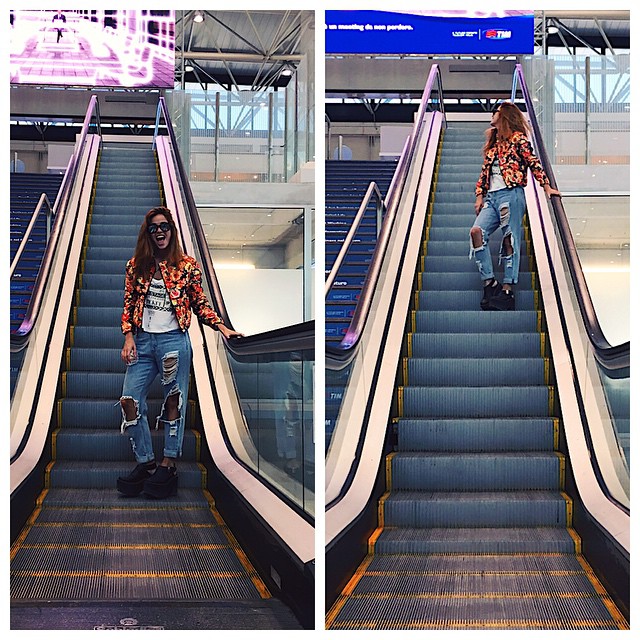 Chau Italia !  nos vemos pronto! Look by @jofisima campera by @guillerminaregala...