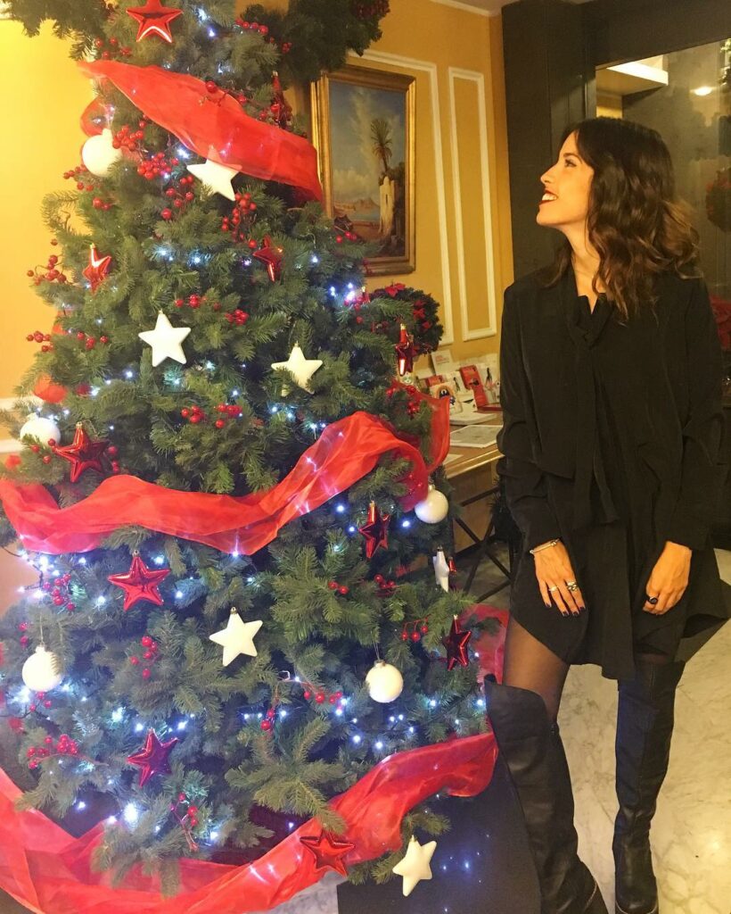 Ya lista para la Natale italiana!  Que lindo!!!! Hasta del otro lado del mundo m...