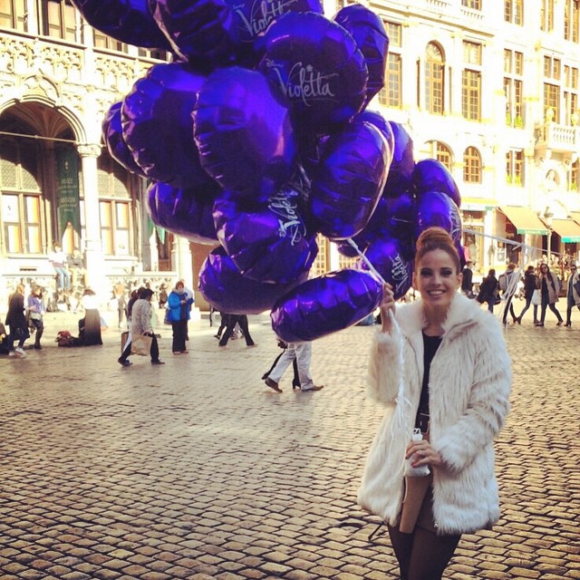 Violettera a pleno !  #ViolettaLive #Bruselas...