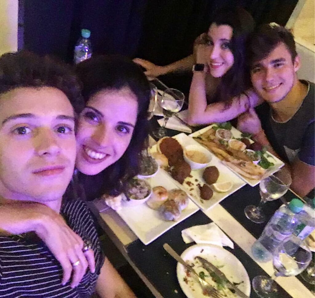 Salida de a 4 !  @stephieoficial @jorgeblanco @ruggeropasquarelli...