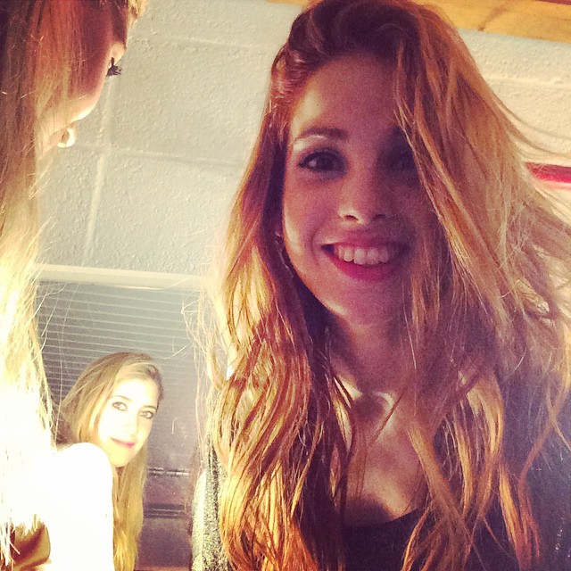 Con mi @clarialonso  feliz de que estés aquí ...