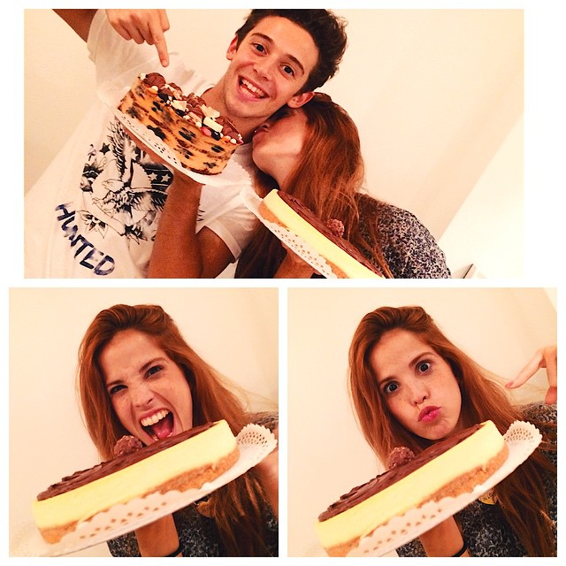 Felicidad de la buena la de @ruggeropasquarelli y mia por este rico regalo de @p...