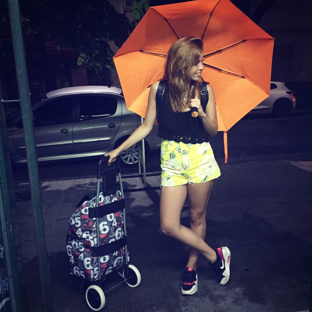 Compras y lluvia ! ...