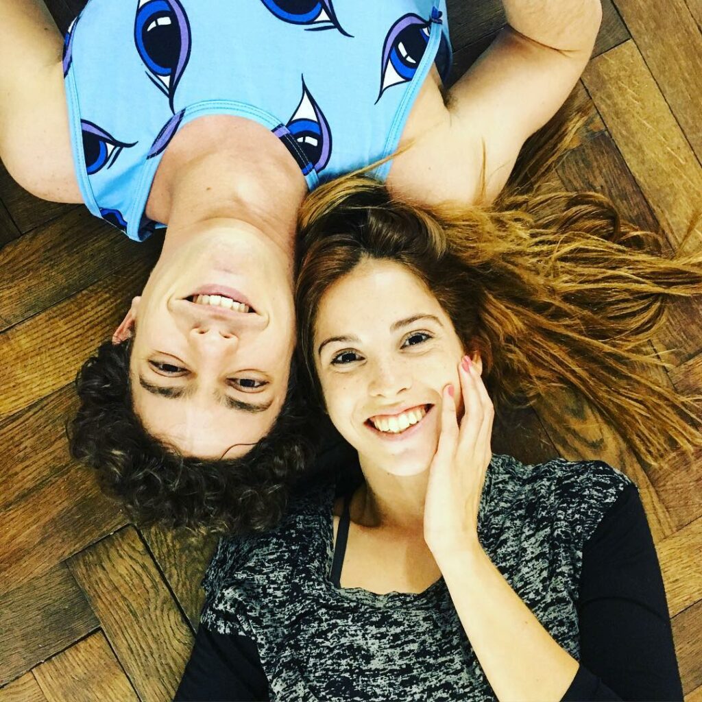 Terminando tremenda clase de @sofigermino con @facugamba  en @jkdancecenter ...
