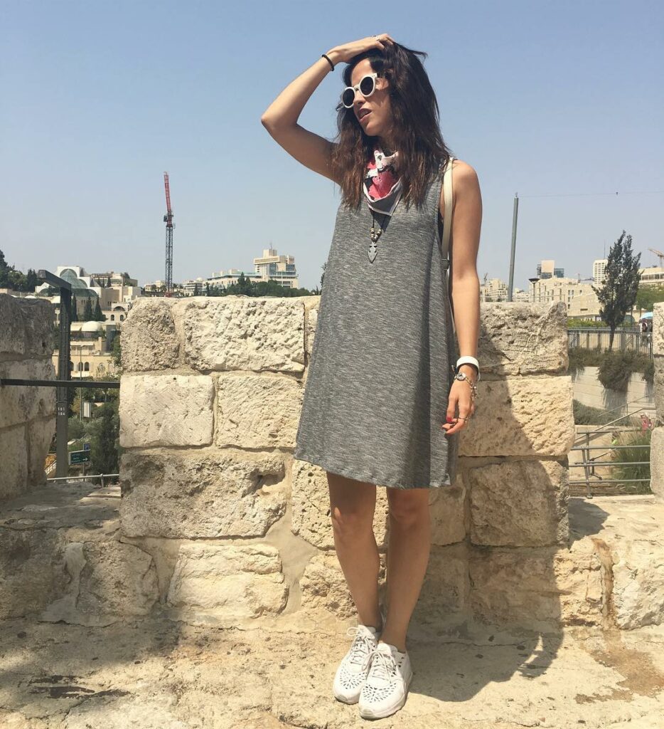 Arrancando el día en #Jerusalem  look @delaostiadesign @maria.detomaso  #Israel...