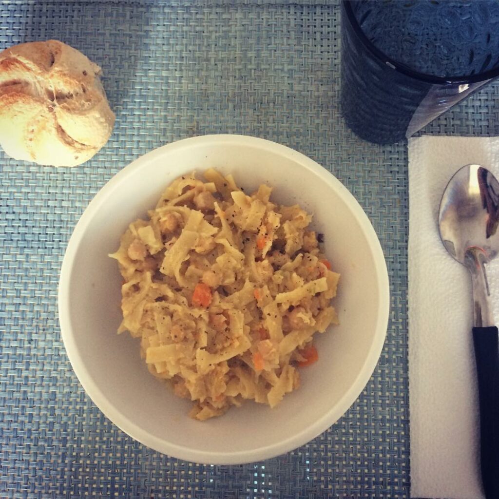 Ventajas de tener un novio italiano @ruggeropasquarelli alta pasta con garbanzos...
