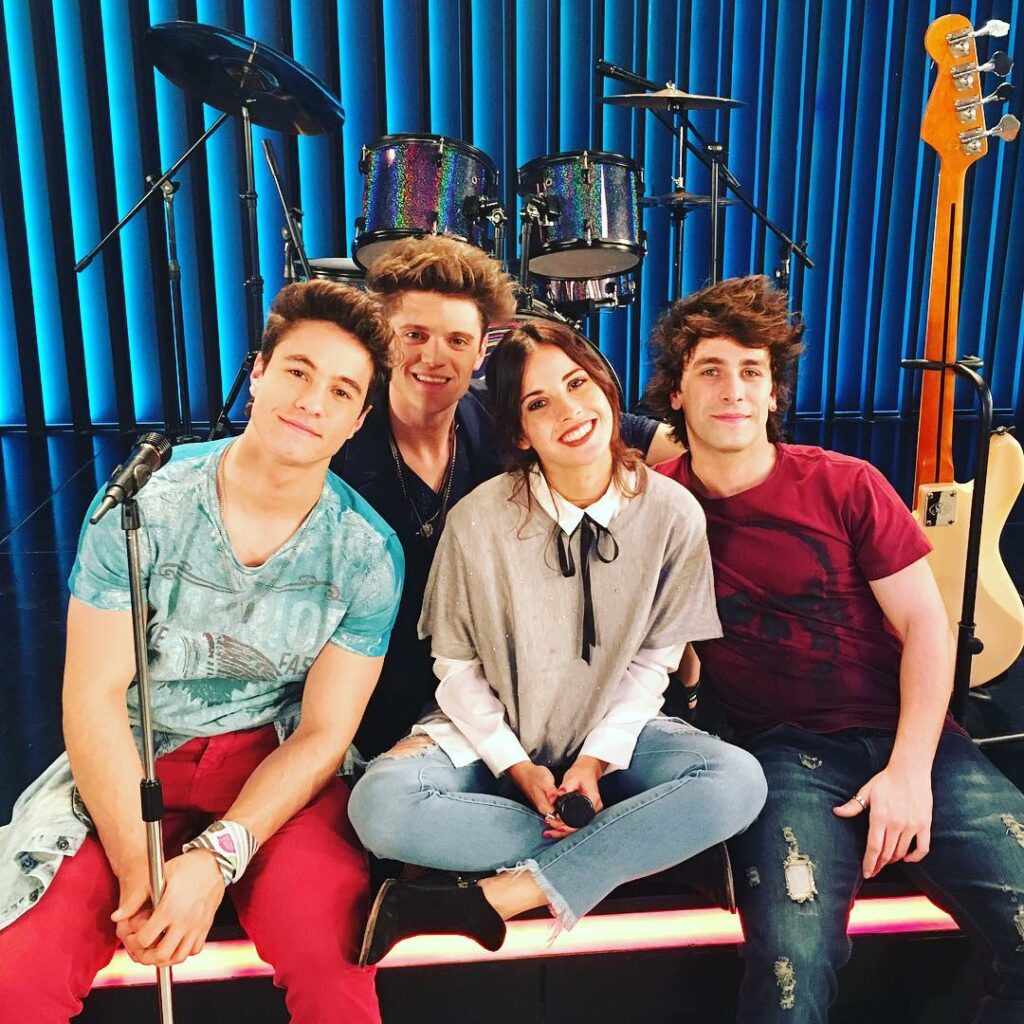 Grabando con estos fenómenos ! #RollerBand @lionelferro @michaelronda @gasvietto...
